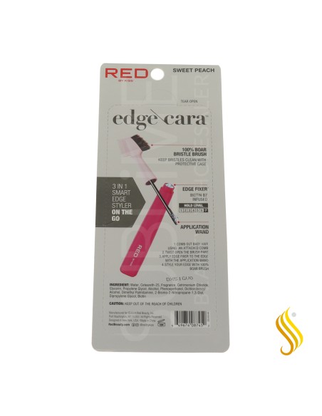 Red Kiss Cepillo + Gel Fijador para Baby Hairs Melocotón (Hh104)