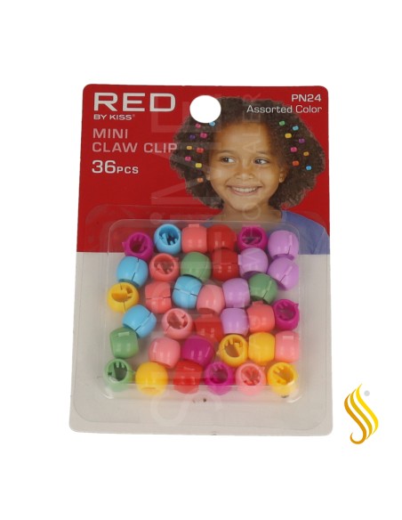 Pinces à linge colorées pour enfants Red Kiss, 36 pièces