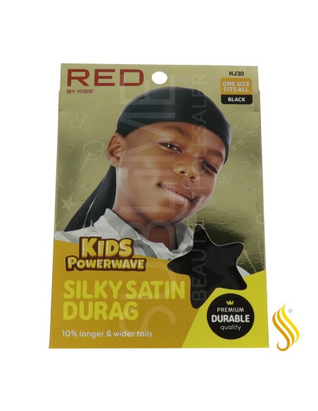 Durag pour enfants Red Kiss noir