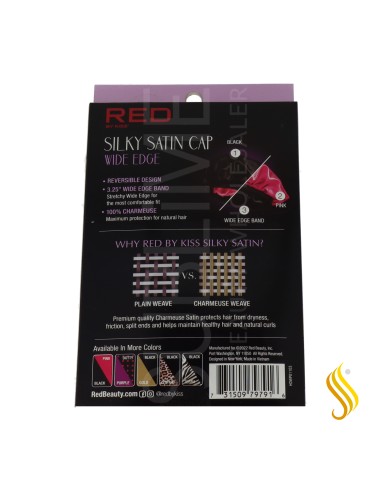 Bonnet double satin professionnel Red Kiss