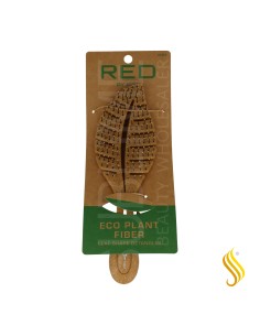 Brosse écologique Red Kiss en fibres végétales