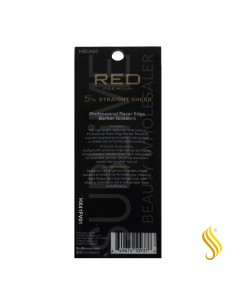 Ciseaux professionnels Red Kiss en acier inoxydable japonais, 5,5 pouces 2