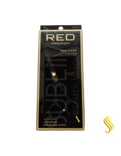 Ciseaux professionnels Red Kiss en acier inoxydable japonais 7,5"