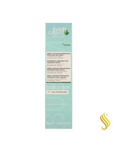Dikson Every Green Color Plex 7.66 – Louro Vermelho Médio Intenso 100ml