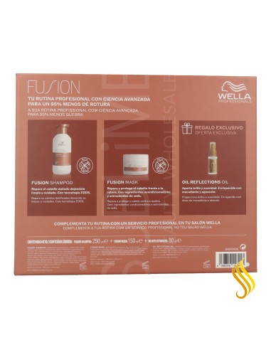 Wella Fusion Pack – Reparação Intensa e Suavidade Anti-Quebra