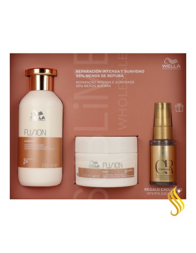 Wella Fusion Pack – Reparação Intensa e Suavidade Anti-Quebra