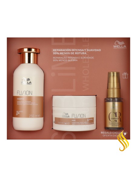 Wella Fusion Pack – Reparação Intensa e Suavidade Anti-Quebra