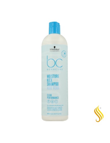Shampoing Schwarzkopf BC Moisture Kick à l'aloe vera 500 ml