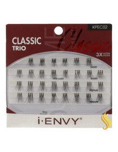 Trio de cils naturels professionnels Red Kiss M