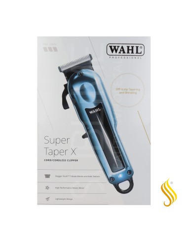 Máquina de cortar cabelo sem fio Wahl Maquina Super Taper X