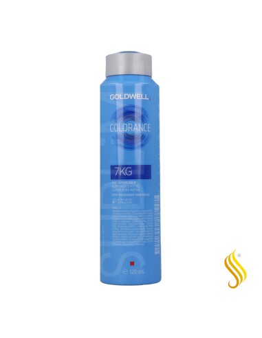 Coloration Goldwell Elumen 7KG – Blond cuivré doré moyen 120 ml