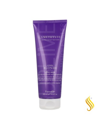 Máscara Facial Farmavita Amethyste Cool Silver 250 ml