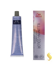 Wella Illumina Color 6/19 - Rubio Oscuro Ceniza Cendré 60ml