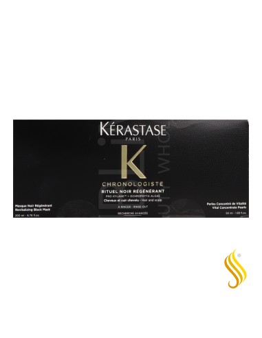 Keras Chrono Black Ritual Mascarilla 200 ml