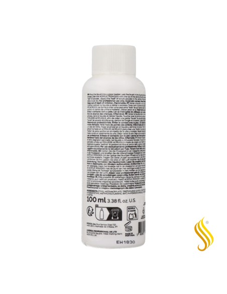 Andreia Professional Builder Acrylic Liquid Slow Dry Liquido Acrilico Secado Lento 100 ml