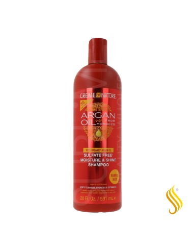 Creme Of Nature Argan Oil Moisture & Shine Shampoo 591 Ml (without Sulfates)
