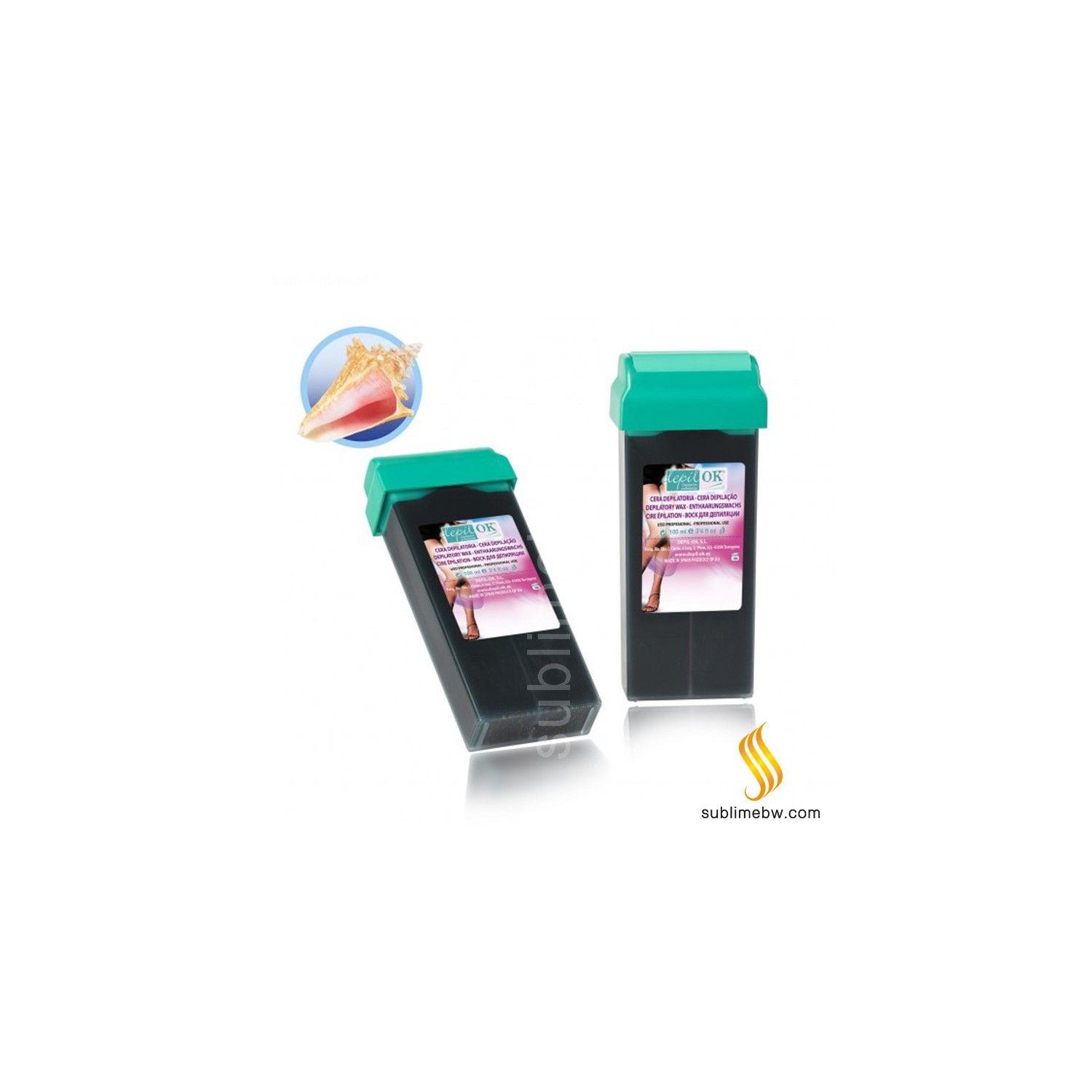 Depil-ok Roll-on Compact Noir Sedmer 100 Ml