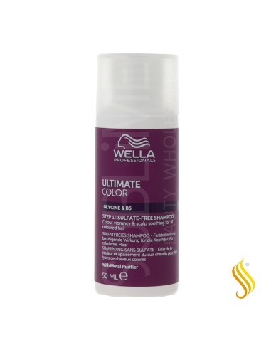 Wella Ultimate Color Glycine & B5 Step 1 Sulf Free Champú 50 ml