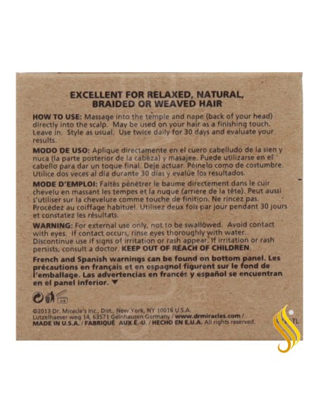 Dr.Miracles Temple And Nape Gro Baume Super 113 Gr