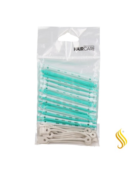 Xanitalia Pro 12 Bigoudis Longs Plastique 6 mm