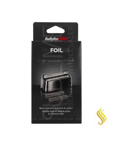 BaBylissPRO Cabezal de Recambio Double Foil Shaver UVFOIL02