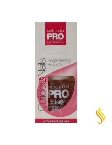 Mollon Pro Mollon Cuticules&Ongles Huile de Rose Prorégénérante 15 ml