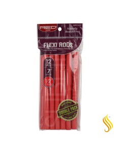 Red Kiss Flexi Rods 7" 1.2 Valuepack 12 Pièces