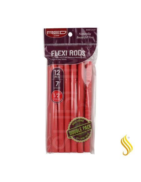 Red Kiss Flexi Rods 7" 1.2 Valuepack 12 Pièces
