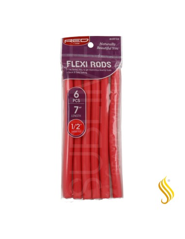 Tiges flexibles Red Kiss 7" 1.2, paquet de 6 pièces