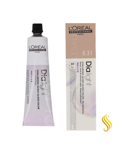 L'Oréal Dia Light 9.31 - Louro Acinzentado Dourado Muito Claro 60 ml