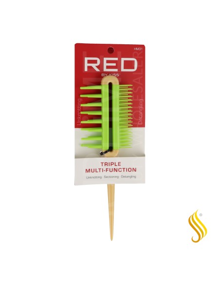 Red Kiss Multi Function Comb Peine