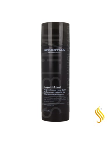 Sebastian Liquid Steel Superstrong Hair Gel 140 ml