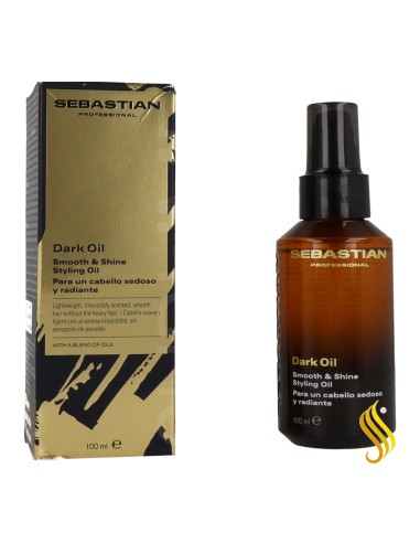 Huile coiffante lissante et brillante Sebastian Dark Oil 100 ml