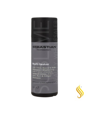 Sebastian Multi-Tasker 3 in 1 Beard & Body Shampoo 50 ml