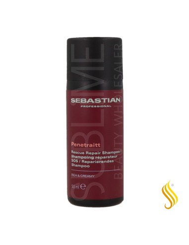 Shampooing réparateur Sebastian Penetraitt Rescue Repair 50 ml