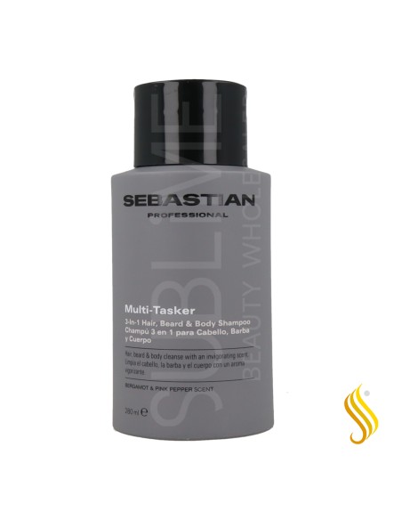 Sebastian Multi-Tasker 3 in 1 Beard & Body Shampoo 280 ml