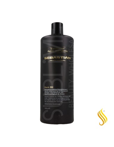 Condicionador Sebastian Dark Oil Smooth & Shine 1000 ml