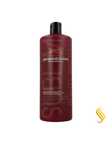 Shampooing réparateur Sebastian Penetraitt Rescue Repair 1000 ml