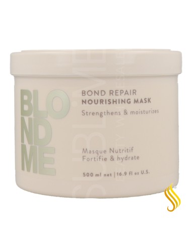 Masque nourrissant réparateur Schwarzkopf Blondme Bond Repair 500 ml