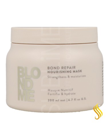 Máscara Nutritiva Reparadora de Ligações Schwarzkopf Blondme 200 ml