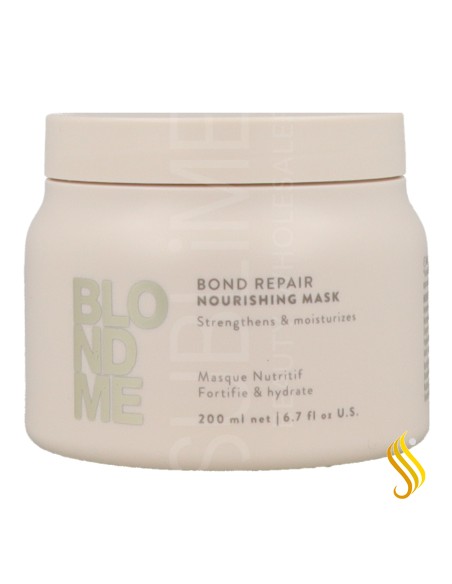 Máscara Nutritiva Reparadora de Ligações Schwarzkopf Blondme 200 ml