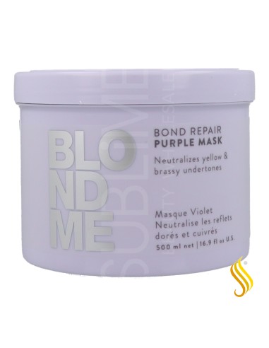 Schwarzkopf Blondme Bond Repair Purple Mask 500 ml