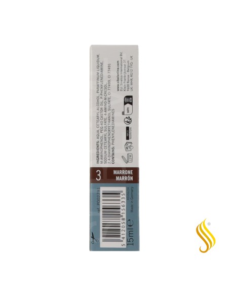 Sinelco Star Look Permanent Eyelashes Brown No. 3 15 ml