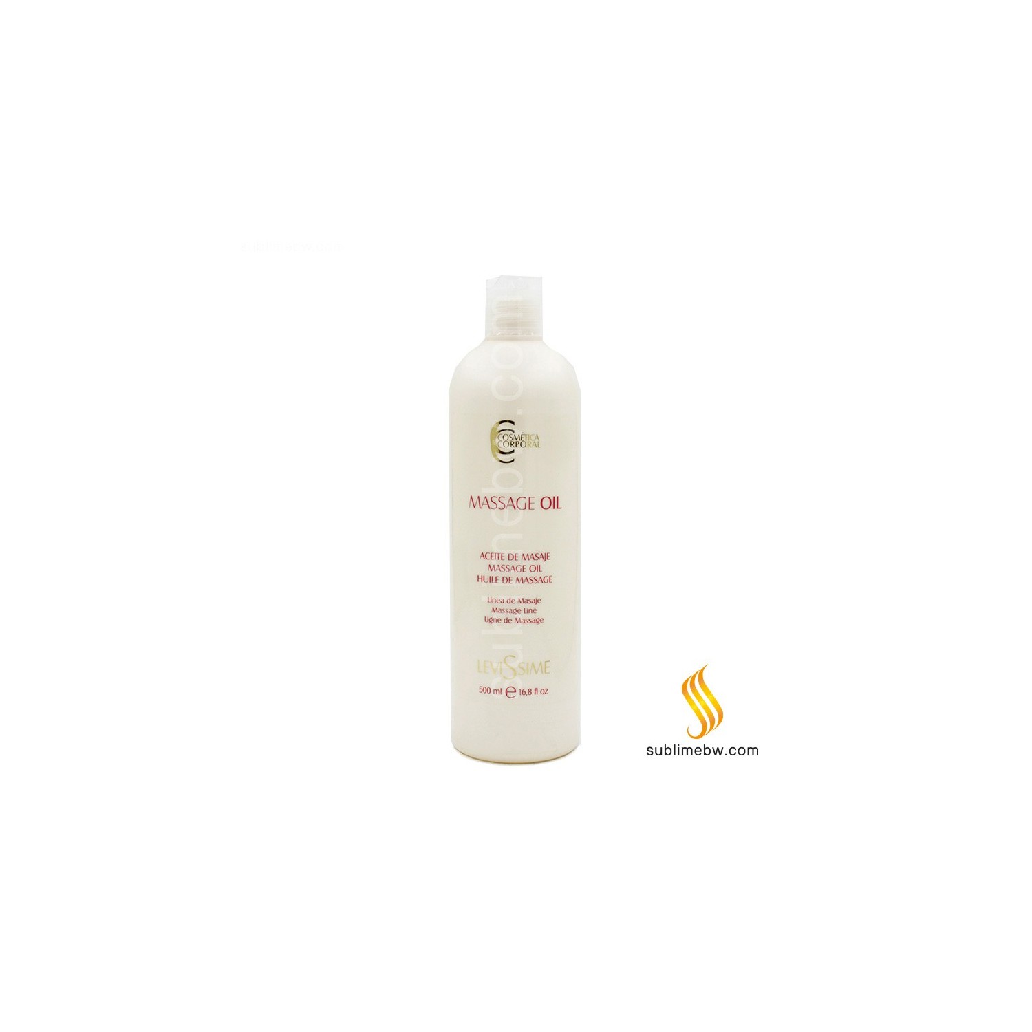 Huile de massage Levissime 500 ml (huile de massage)