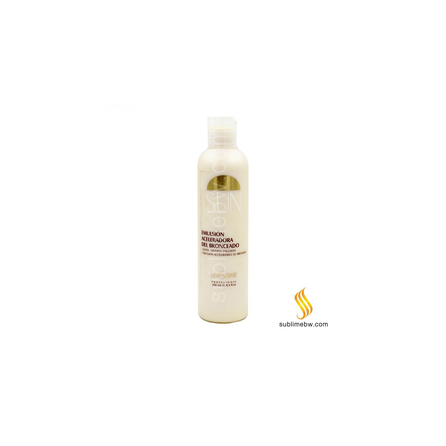 Levissime Sun Emulsion Bronzage Accélérateur 250 Ml