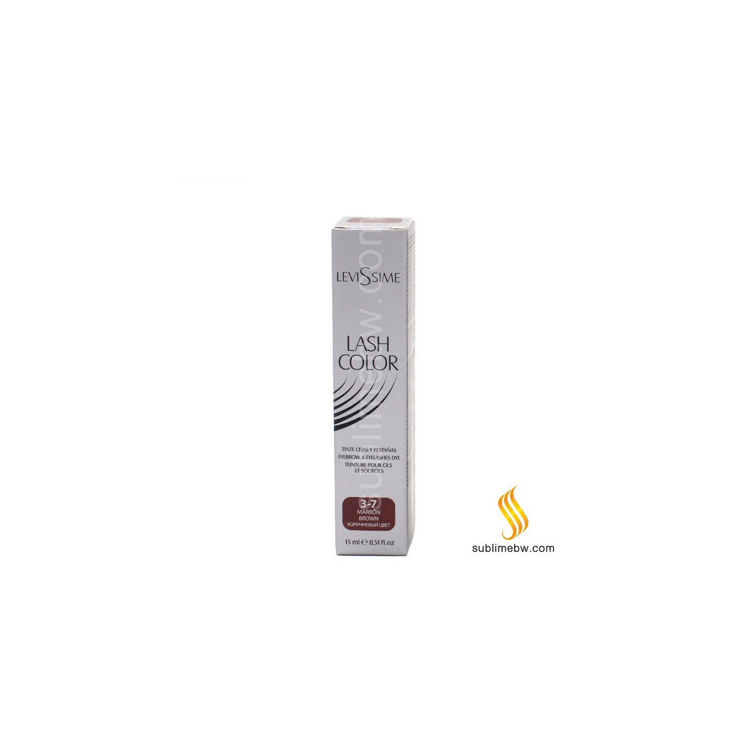 Levissime Lash Couleur 3-7 Marron 15 Ml