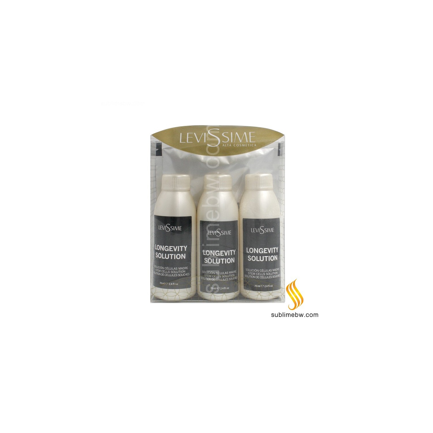 Levissime Máscara Facial Sublime Longevity Pacote