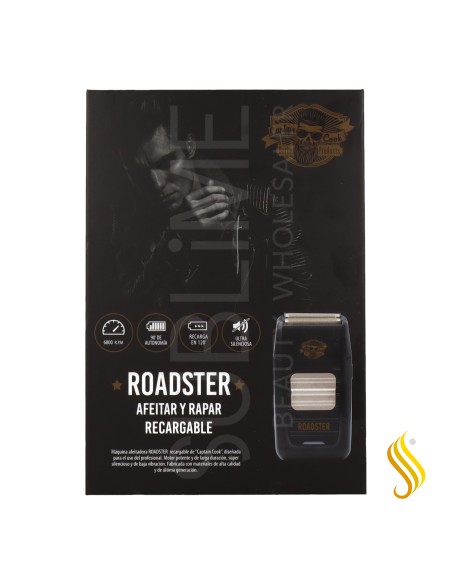 Captain Cook Roadster Afeitadora Negra (06411)