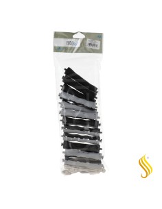 Eurostil Bigudí 12 Bicolor Ondulado  (01504)