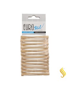 EUR Bigudí 12 Madera Mediano Nº3 (01546)